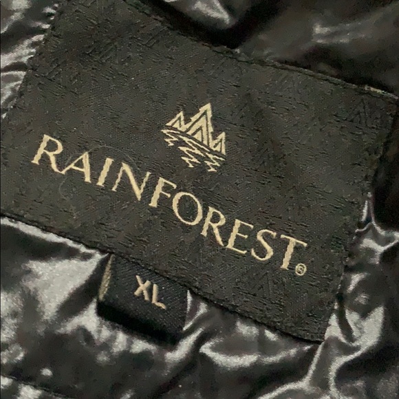 FABULOUS BLACK 3/4 DOWN COAT. SUPER WARM & SHINY. - Picture 2 of 3